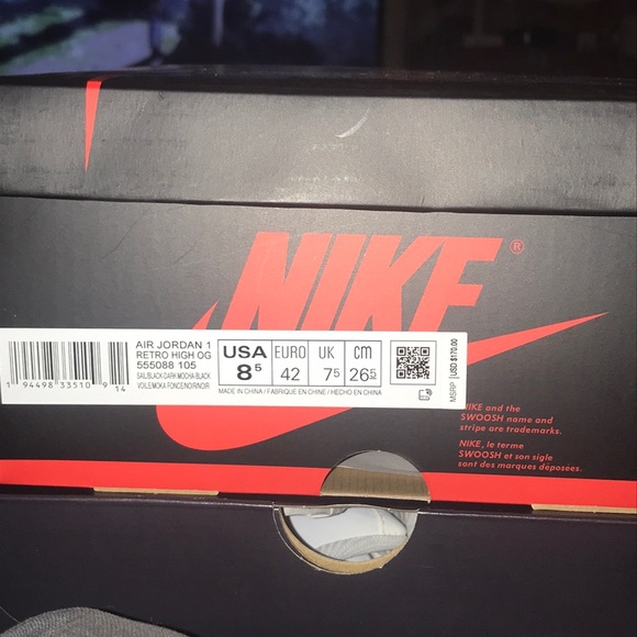 Jordan 1 high dark mocha - Picture 5 of 5